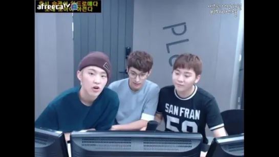 [ENG] 150619 Hoshi and Seungkwans Andromeda 1⁄2