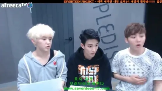 [ENG] 150501 Hoshi  Seungkwans Andromeda (with DK, S. Coups, Vernon and The8) 1⁄2