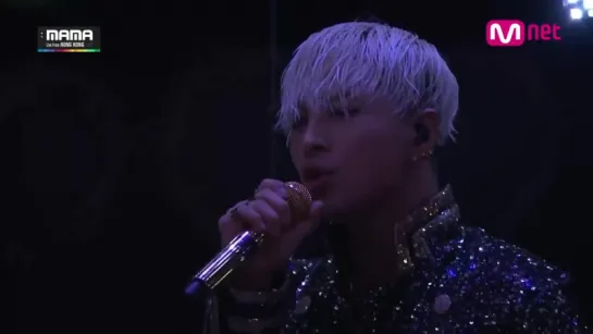 BIGBANG  GD  &TAEYANG - 눈,코,입(Eyes,Nose,Lips) + GOOD BOY + FANTASTIC BABY at 2014 MAMA