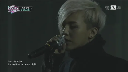 BIGBANG G-Dragon - Window (Mcountdown 2013.11.07)