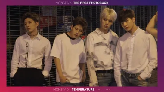 MONSTA X (몬스타엑스) - 1st PHOTOBOOK MONSTA X TEMPERATURE [Teaser]