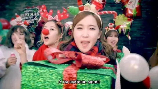 CHROME FAMILY - Love Christmas  (Crayon Pop, Bob Girls, K-Much и Zan Zan)  (рус. саб)