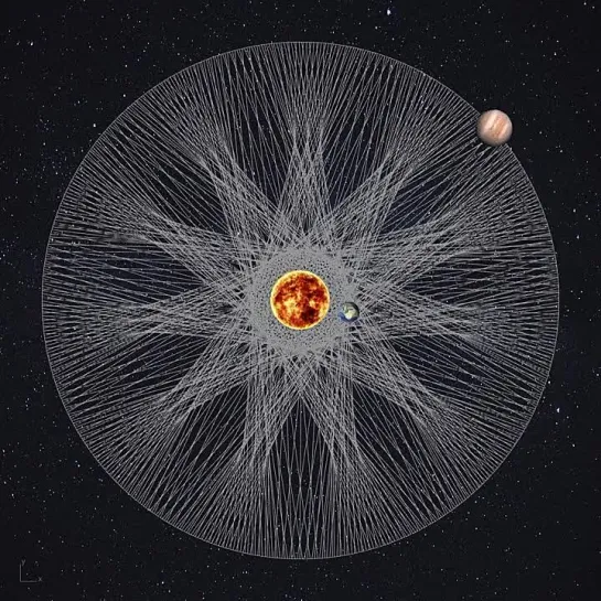 Танец Юпитера и Земли вокруг Солнца