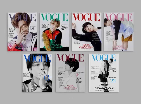 BTS X VOGUE  RM SUGA JIN JHOPE JIMIN V JUNGKOOK