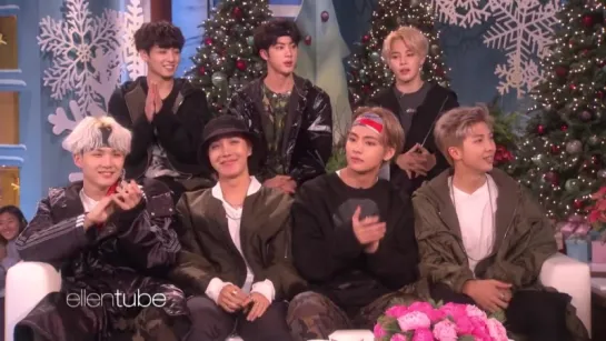 Ellen Makes Friends with BTS!