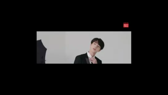 070218 Jin @ Lotte Duty Free Behind the Scene