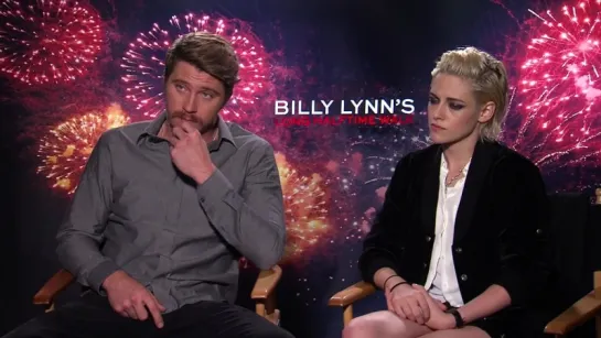 Billy Lynns Long Halftime Walk- Kristen Stewart & Garrett Hedlund Exclusive Interview