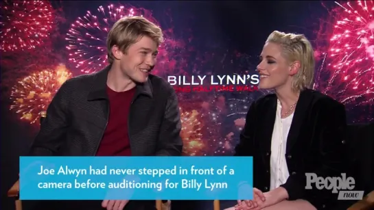 Interview for 'People': Kristen Stewart Gives Advice to Co Star - Joe Alwyn - BLLHTW