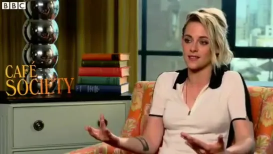 "Cafe Society" junket: Kristen Stewart on being girly for Woody Allen BBC News