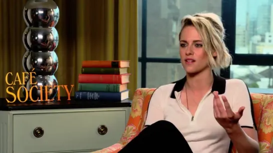 'Cafe Society' junket: Kristen - Trust me I could be super girly and lady like and sweet