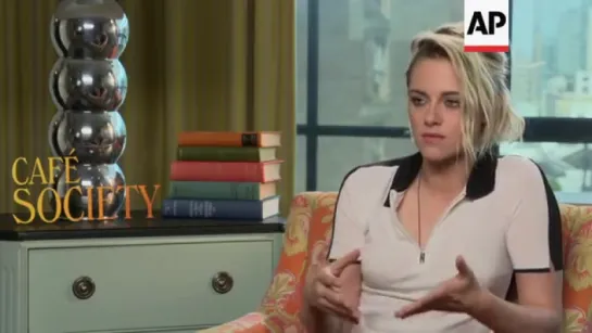 'Cafe Society' junket: Interview Kristen - "I think the time period serviced the story perfectly" for AP