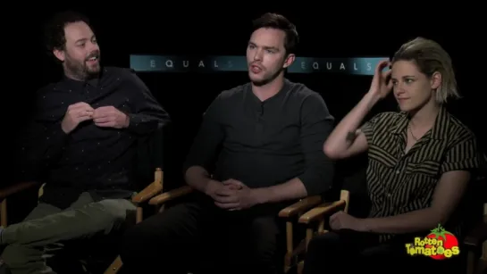 Equals junket: Interview for "Rotten Tomatoes"