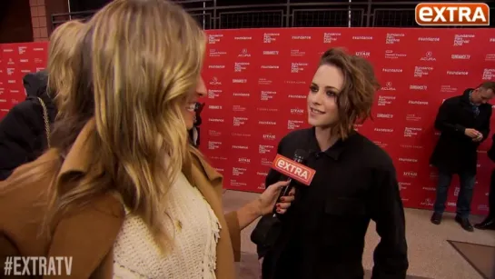 Extra TV: Kristen Stewart Talks About Her Indie Film Certain Women at Sundance (24/01)