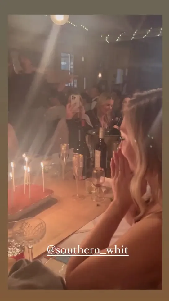 Kristen at her friend Whitney birthday party - November 19, 2022