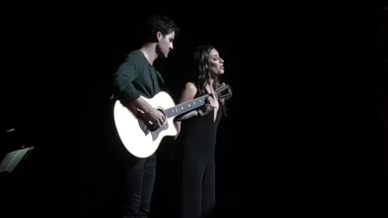 Lea Michele Darren Criss- Make you Feel My Love UNPLUGGED LMDC Tour Ace Hotel Theater 11-05-18