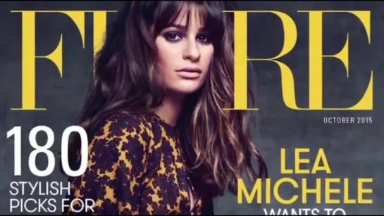 Lea Michele  - Flare cover shoot video