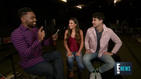 Lea Michele  Darren Criss Play Hilarious Game With E!