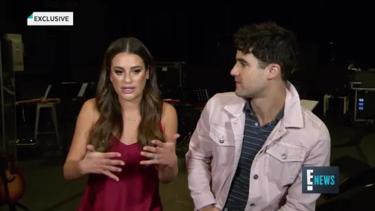 Lea Michele  Darren Criss Are Best Friends on Tour _ E! News