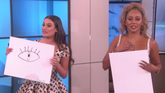 Lea Michele and Mel B Impressed with Magic Tricks by Magician Jon Dorenbos