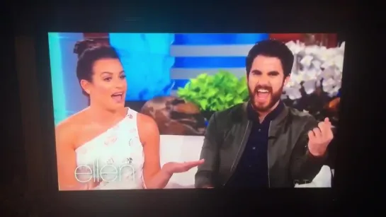 Lea and Darren on Ellen (9 April, 2018)