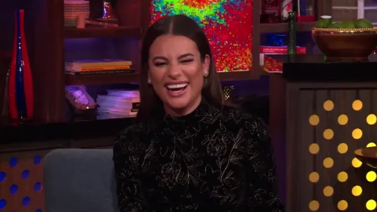 After Show. Lea Michele Rates John Stamos’ Kiss WWHL