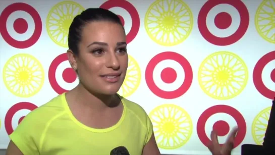 Lea Michele at the SoulCycle x Target Launch Event