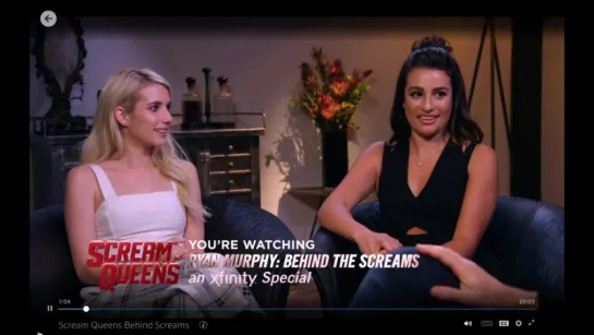 Ryan Murphy: Behind the Screams with Lea and Emma Pt. 1