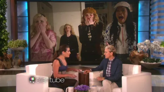 Lea Michele talks about Scream Queens and living in New Orleans on Ellen