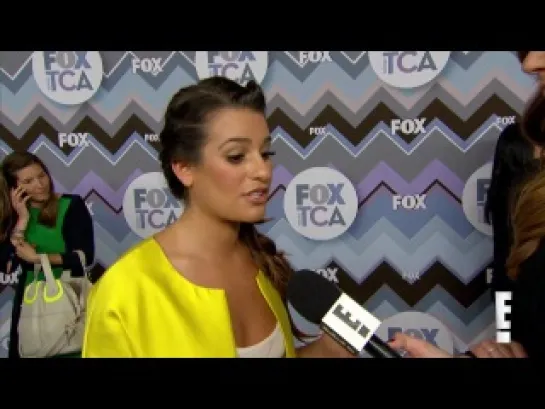 Lea Michele on "Glee" Topless Scene