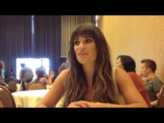 Comic-Con 2012: Glee's Lea Michele