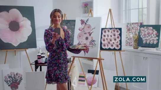 Lea Michele Loves Zola | Wedding Planning & Registry