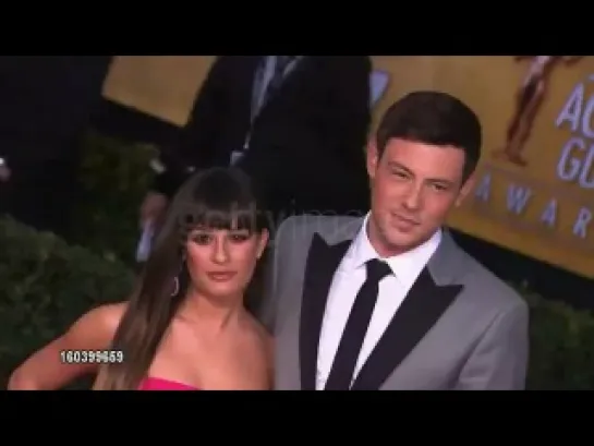 Lea Michele and Cory Monteith - SAG Awards 2013 Red Carpet