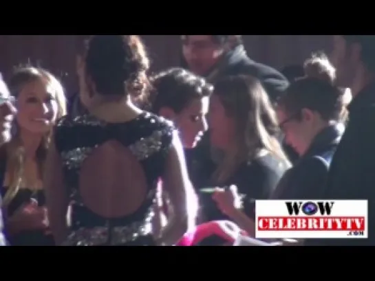 Lea Michele Arrives to 2013 People's choice award