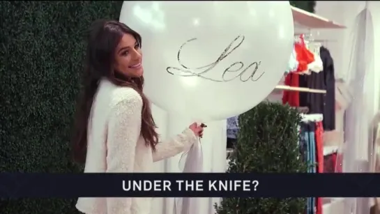 E! News - 12.16.16 - Aerie Spring Street Pop Up - Lea Michele