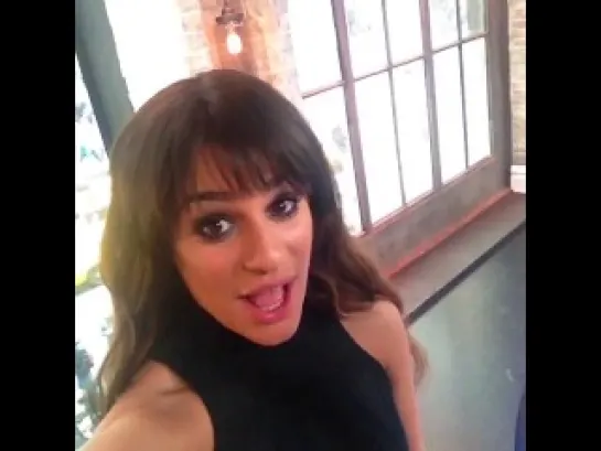 Lea Michele is gonna be performing an playing games w/ us on #VH1Buzz tomorrow at 10AM/9C!