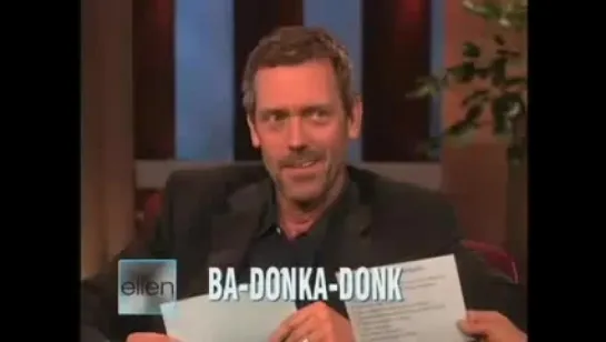 Hugh Laurie: British Slang vs American Slang