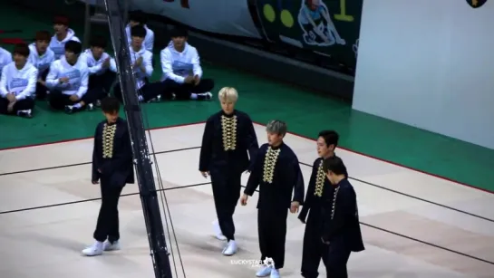 - FANCAM - 16-01-2017 B.A.P на съемках MBC «Idol Sports Athletics Championships 2017»