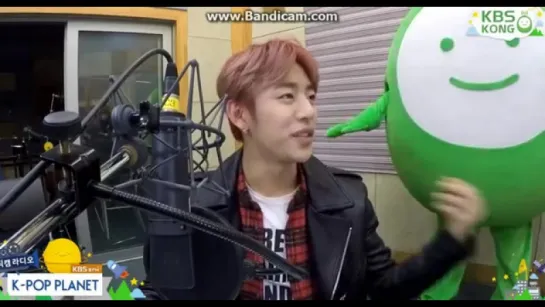 [RADIO] [29.11.15] K-POP PLANET -  DAEHYUN Cam (singing cut)