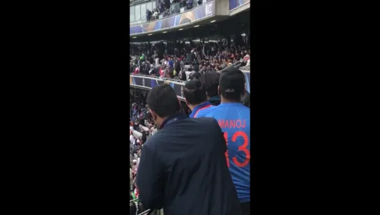 Exclusive @RanveerOfficial at #INDvPAK match #CT17  #RanveerSingh