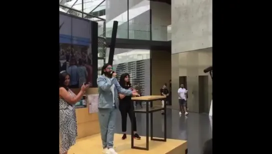 Ranveer Singh at the Adidas Headquarters in Germany 🇩🇪