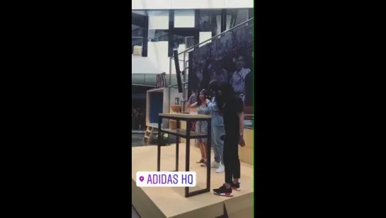 Ranveer Singh at Adidas Head Quarters in Germany