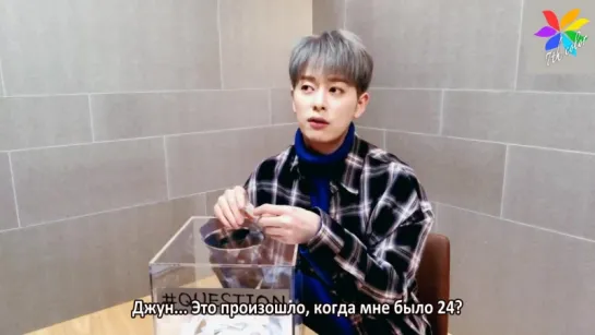 [RUS.SUB][13.01.18] Донхён о Джуне из U-Kiss