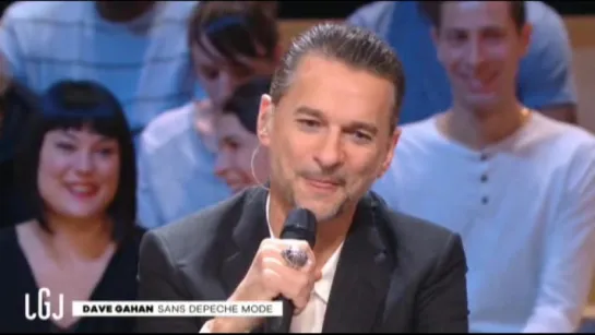 Dave Gahan – Le Grand Journal (интервью+песня), 03.11.2015