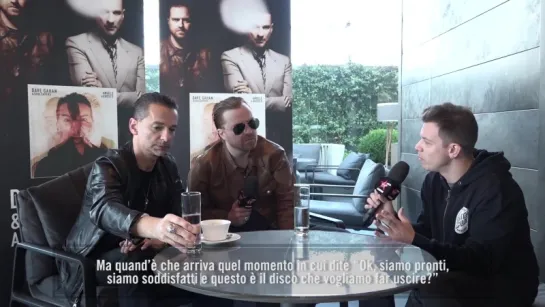 Dave Gahan, Rich Machin – Интервью Virgin Radio Italy (26.11.2015)