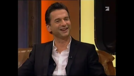 Dave Gahan в программе TV Total (30.10.2007, Германия)