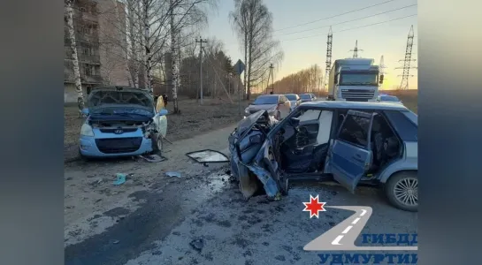 07.04.2023 ДТП в п. Первомайский на ул. Ленина.