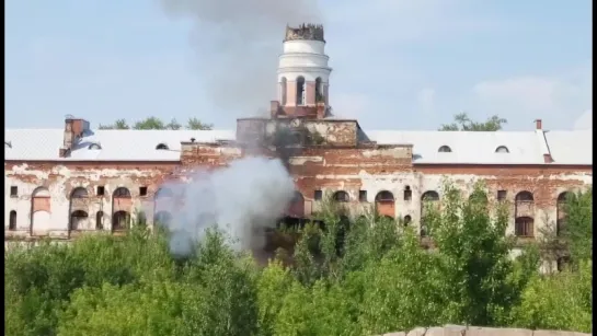 02.07.2018 Момент падения башни ИжМаша (Ижевск)