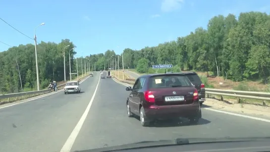 ДТП 17.07.2013 г. на мосту Малиновая гора - Вараксино