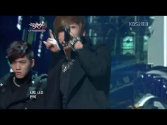 [LIVE] 100%-Bad Guy (Orchestra ver. on Music Bank 12/11/02)