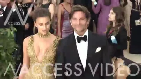 Irina Shayk and Bradley Cooper at the 2018 MET Gala